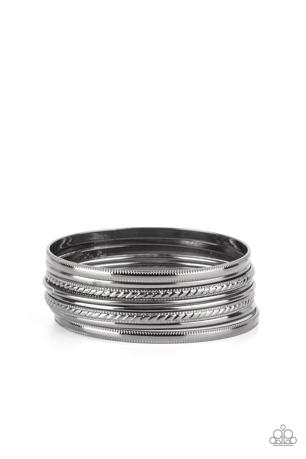 Stackable Shimmer - Black